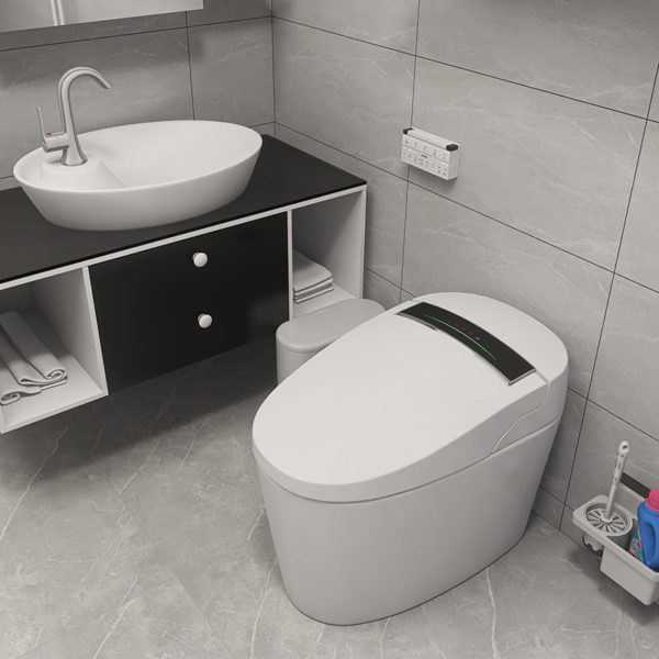 Wholesale modern sanitary ware intelligent toilet bathroom ceramic one piece electric bidet toilets