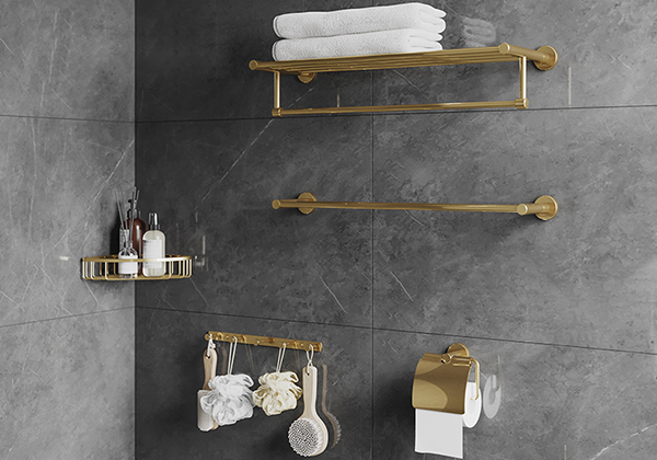 Brass bathroom accessories more Long lasting has a durable long lasting finish that helps prevent corrosion