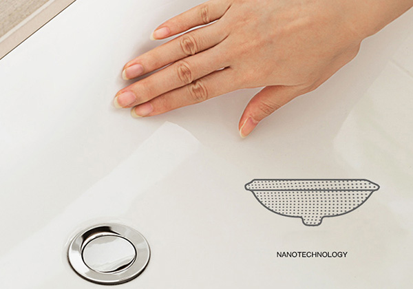 luxury bathroom sink wash basin Glaze resistance test