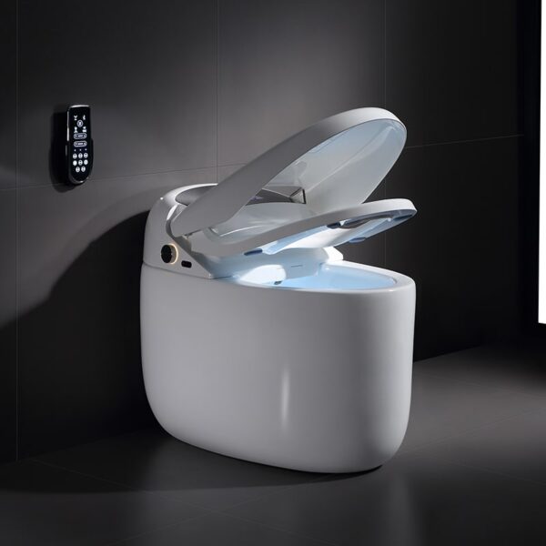 Automatic smart modern smart toilet with remote control bidet function smart toilet