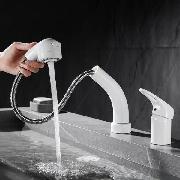 single hole mixer cold hot basin water taps faucets