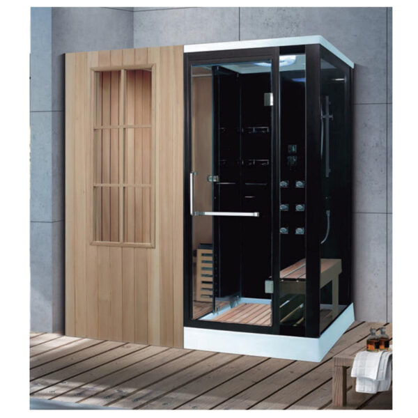 Luxury Popular Home Sauna Wooden Portable Infrared Heater Near Far Infrared Sauna